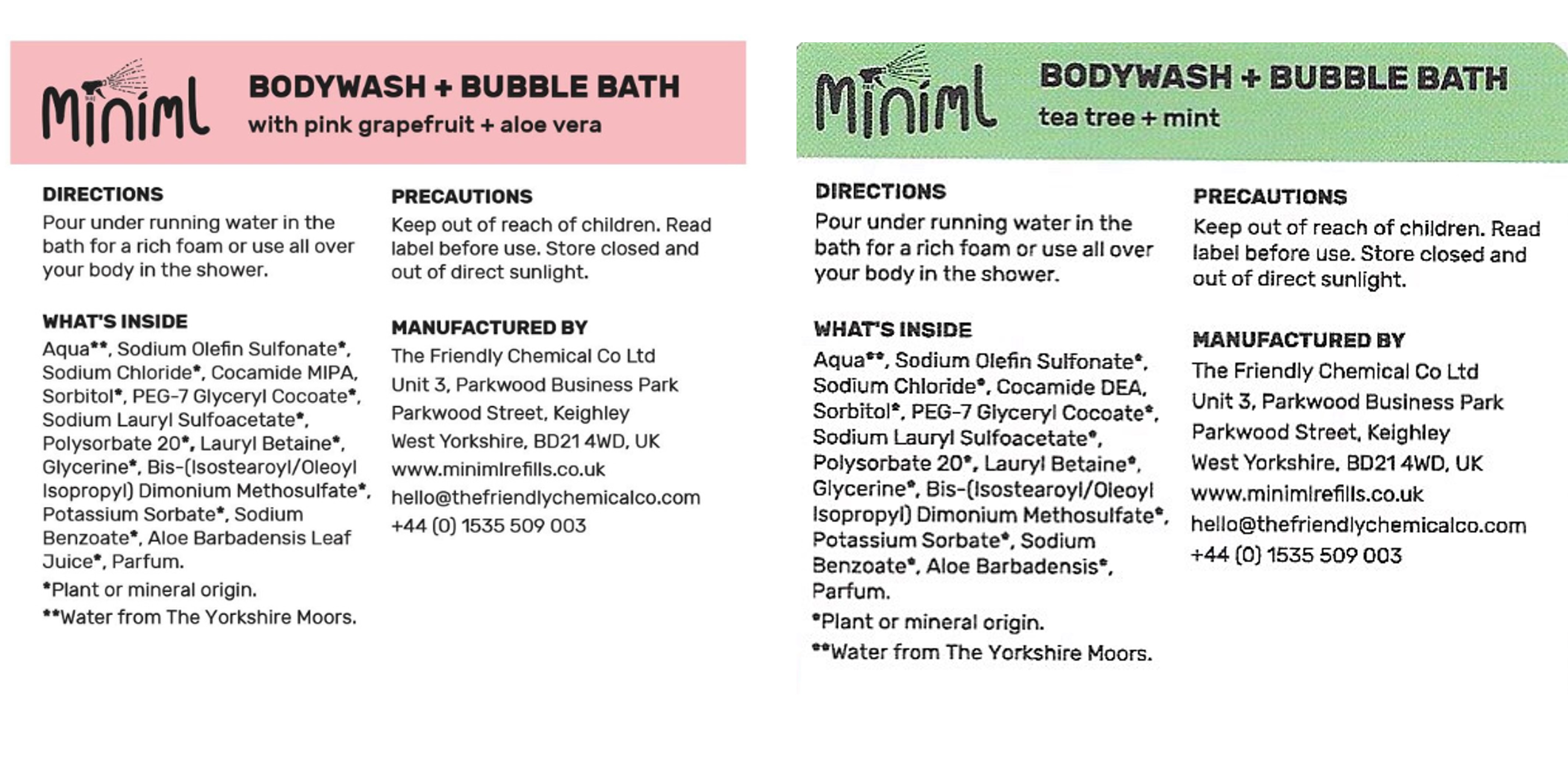 bodywash refill